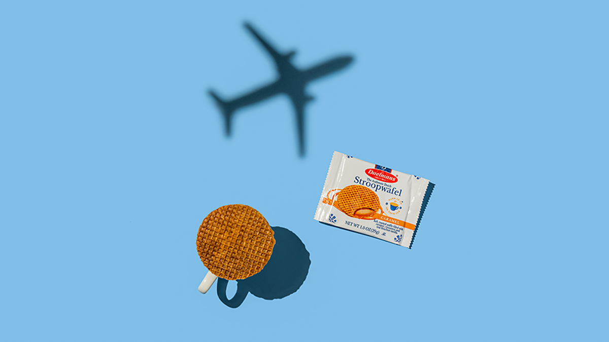 United Airlines stroopwafel is back