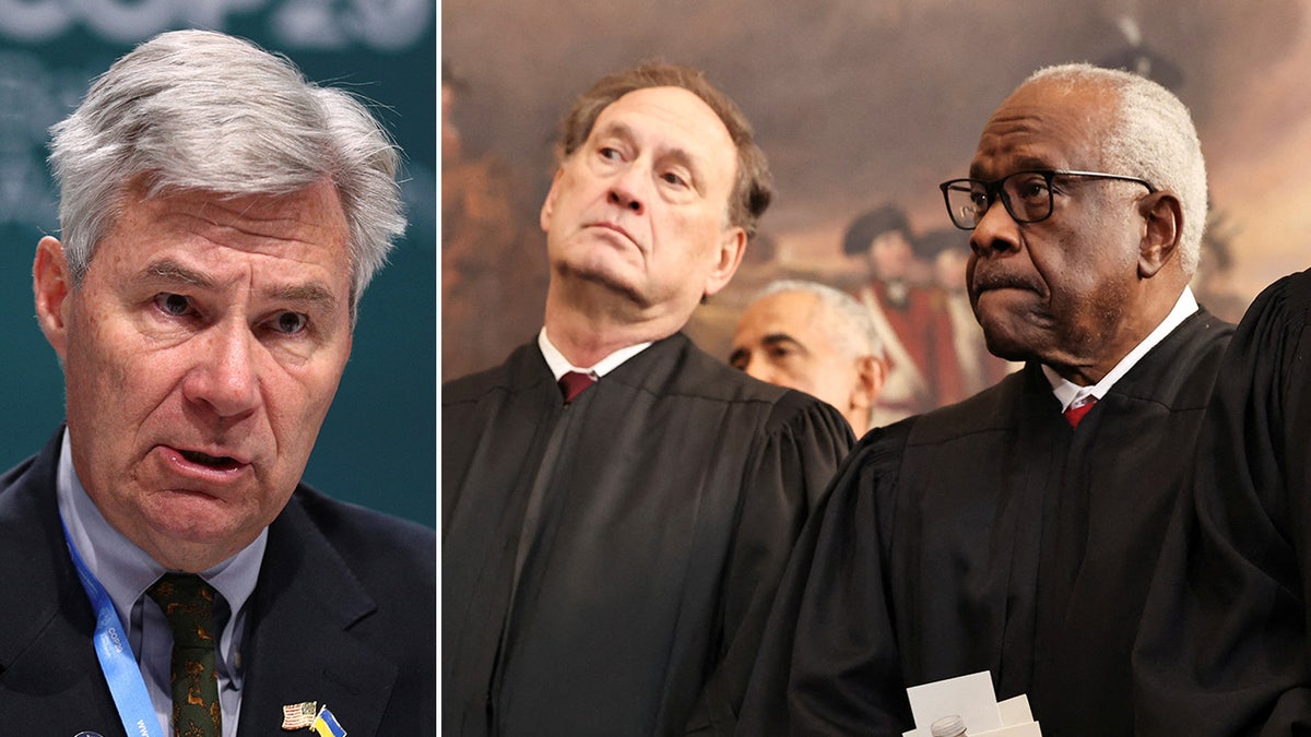 Sheldon Whitehouse, Samuel Alito, Clarence Thomas