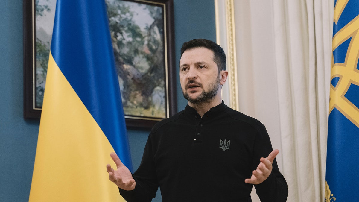 El presidente Zelenskyy habla antes de reunirse con Trump