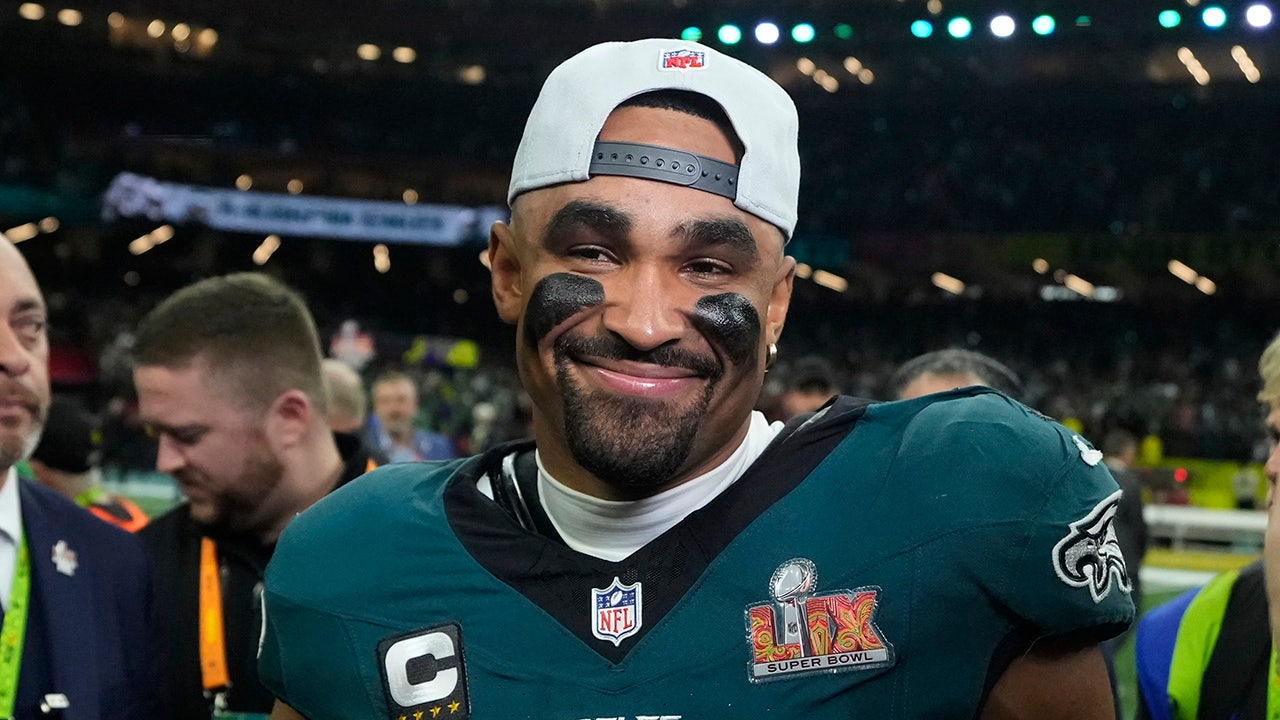 Eagles' Jalen Hurts celebrates Super Bowl LIX victory, MVP at