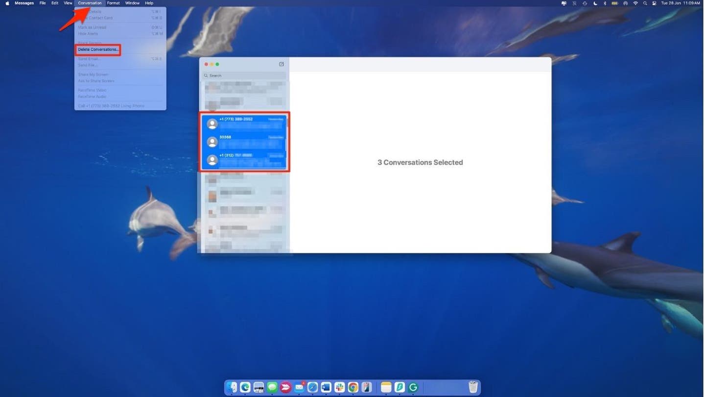 3 how to delete multiple text messages on a mac and ipad