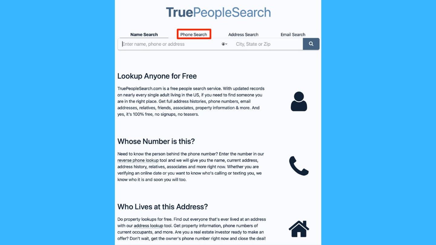 5 find out whos mystery number that is with this free phone number search tool