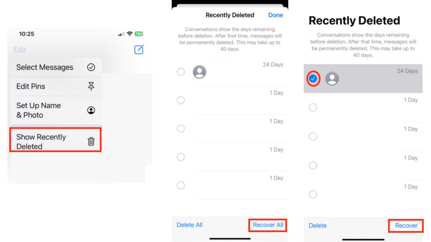 5 how to restore a deleted text message on iphone recoveriphoneedit 1