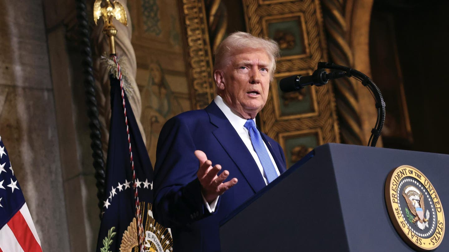 donald trump mar a lago news conf. feb. 18 2025 scaled