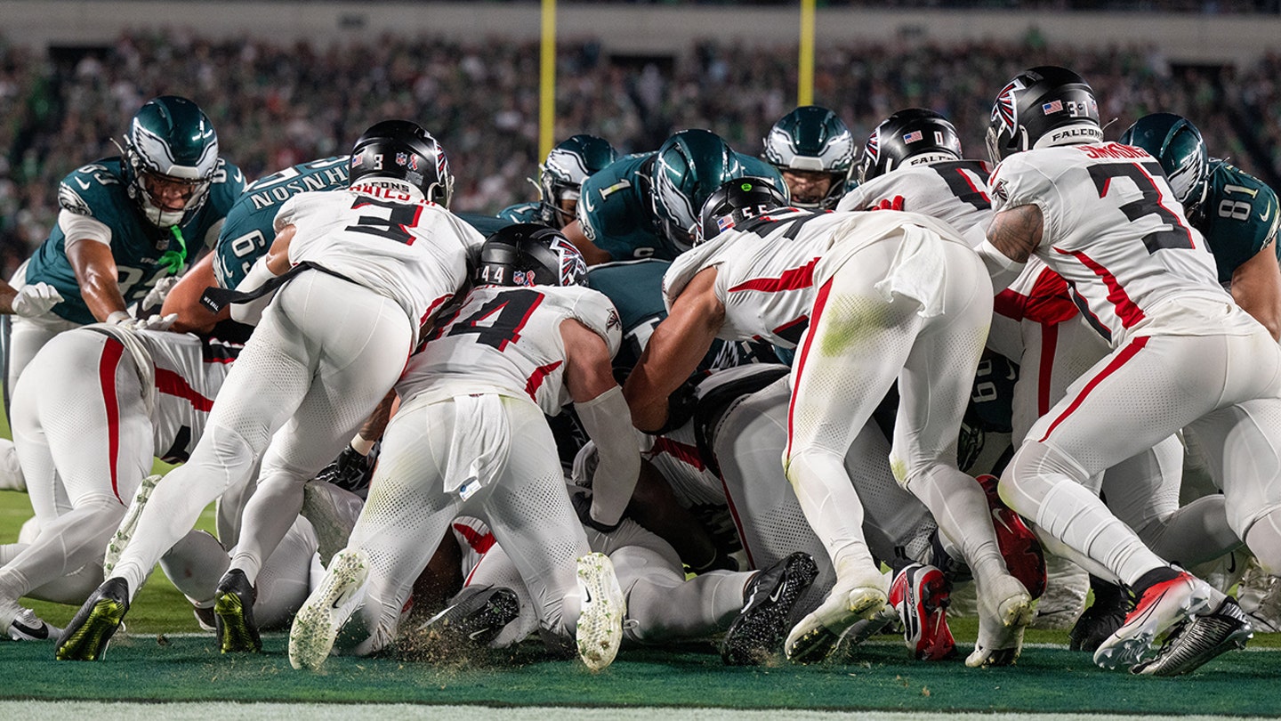 eagles falcons tush push