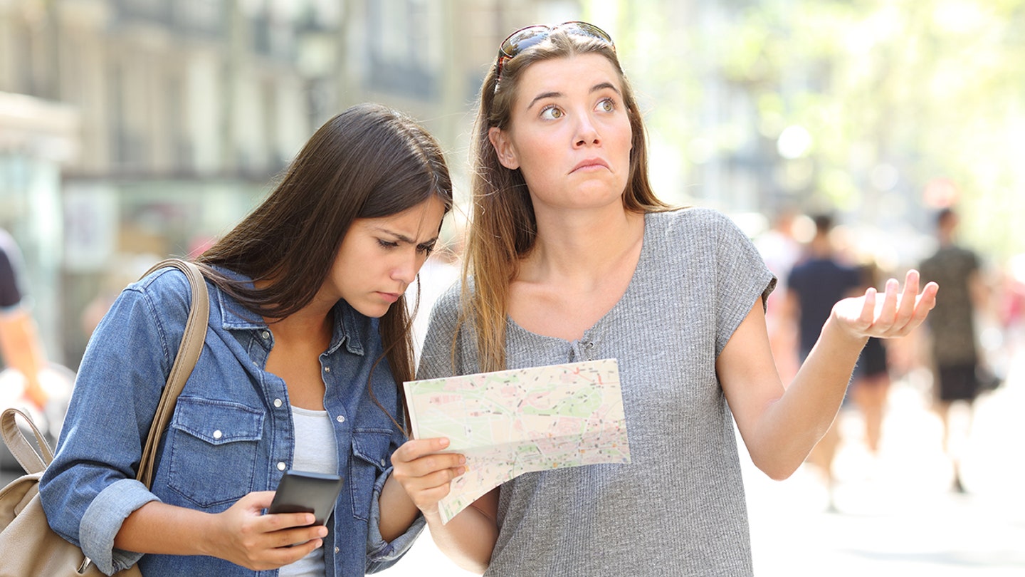 lost tourists