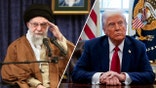 Iran's Supreme Leader Ayatollah Ali Khamenei and President Trump