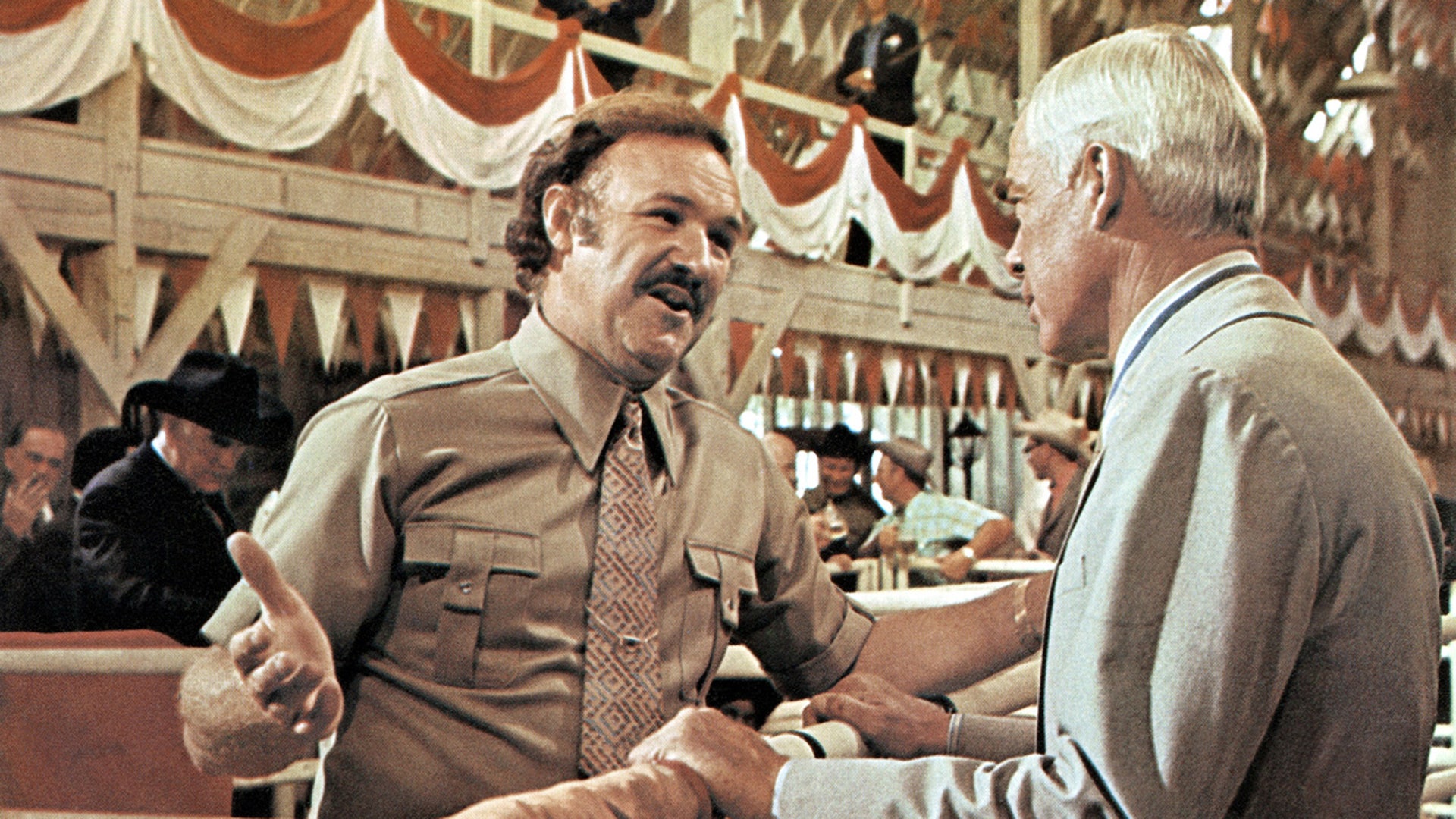 Gene Hackman appears in a classic film scene from Prime Cut before his death in 2025
