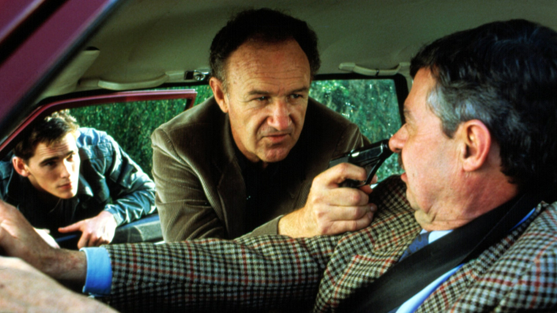 Gene Hackman appears in a classic film scene from Target before his death in 2025
