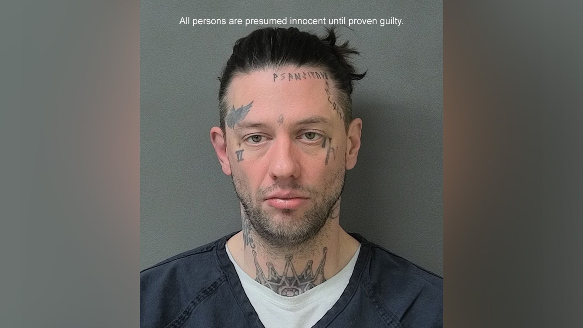 A mugshot of Jeremy Whittaker