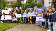 California residents protest, threaten lawsuits over state's refusal to follow Trump's trans athletes ban