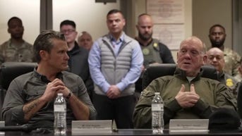 Hegseth, Homan tour border as military helps with deportation flights, ops against cartels - Fox News