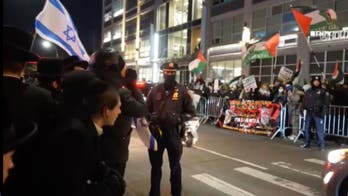 Anti-Israel protest in NYC devolves into violence and mayhem