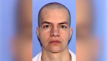 Texas death row inmate mouths final 2-word message to victims' families before execution