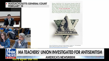 Massachusetts teachers' union disavows 'offensive images' after being accused of spreading antisemitism