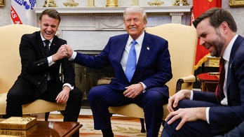 Trump meets France's Macron at White House, says 'lot of progress' made toward ending war in Ukraine