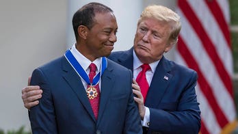 Trump golfs with Tiger Woods ahead of expected Super Bowl LIX visit