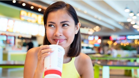 McDonald's secret drink item with 'cotton candy flavor'