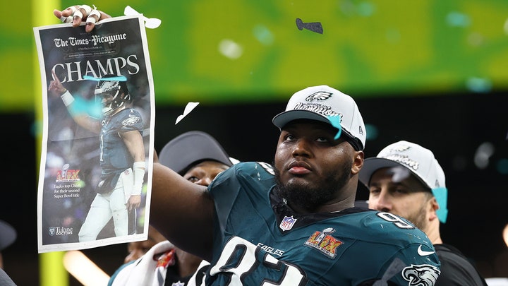 Nick Wright admits he was wrong and gives Nick Sirianni props after Eagles dominate the Super Bowl | First Things First