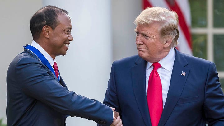 Trump reacts to Tiger Woods’ Florida rollover crash