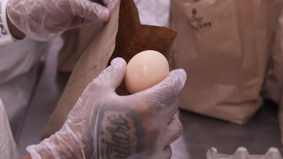 Egg from Tulare County jail farm