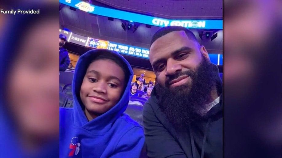 Andre Howard III at a NBA game