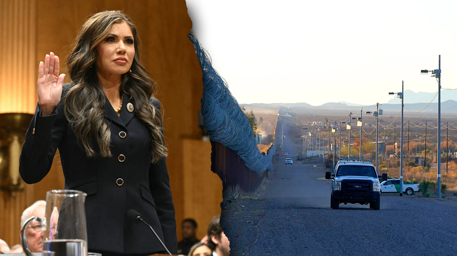 Noem reveals major milestone on border crossings amid Trump’s crackdown on illegal immigrants