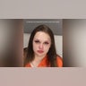 A mugshot of Trinity Arias