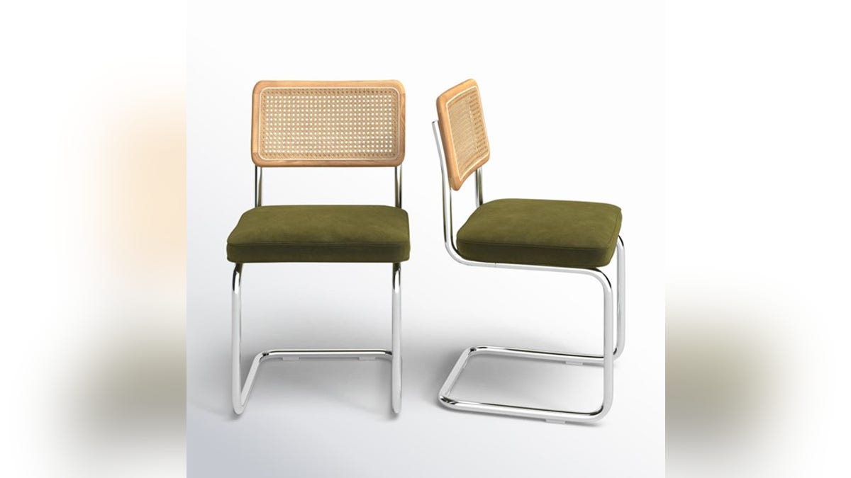 Go retro with these two chairs.