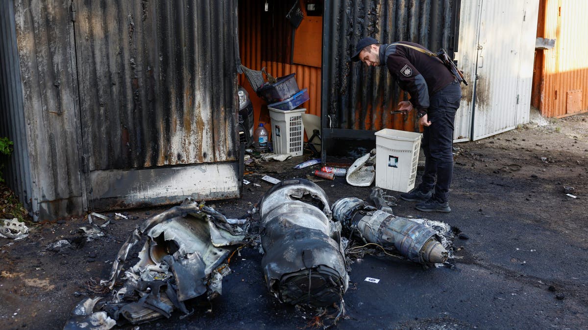 Russian cruise missile hits Ukraine