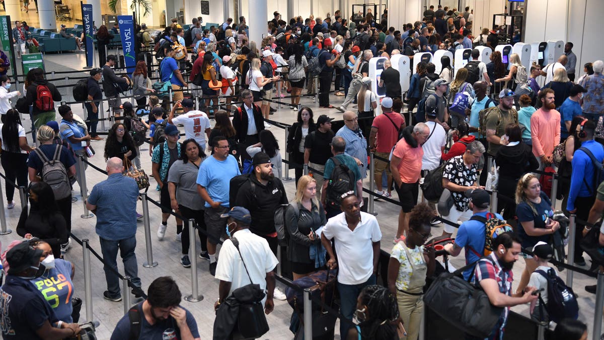 tsa line