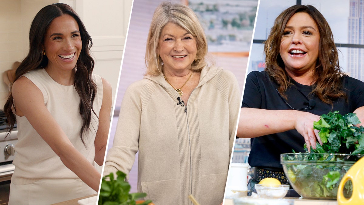 meghan markle/martha stewart/rachael ray