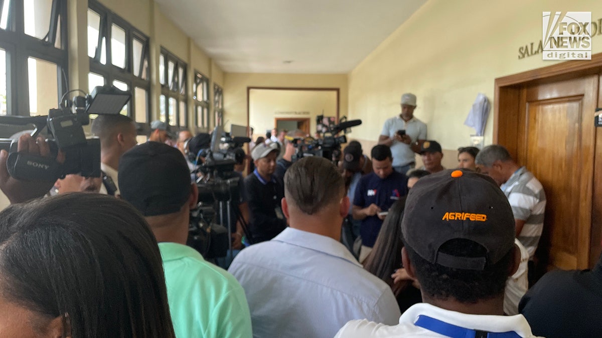 Joshua Riibe in a Dominican Republic courtroom