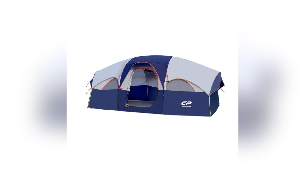 This water-resistant tent will keep you dry all season.
