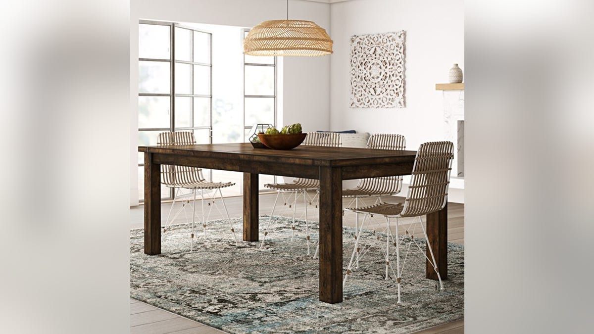 A solid, durable table that'll look great in any dining room.