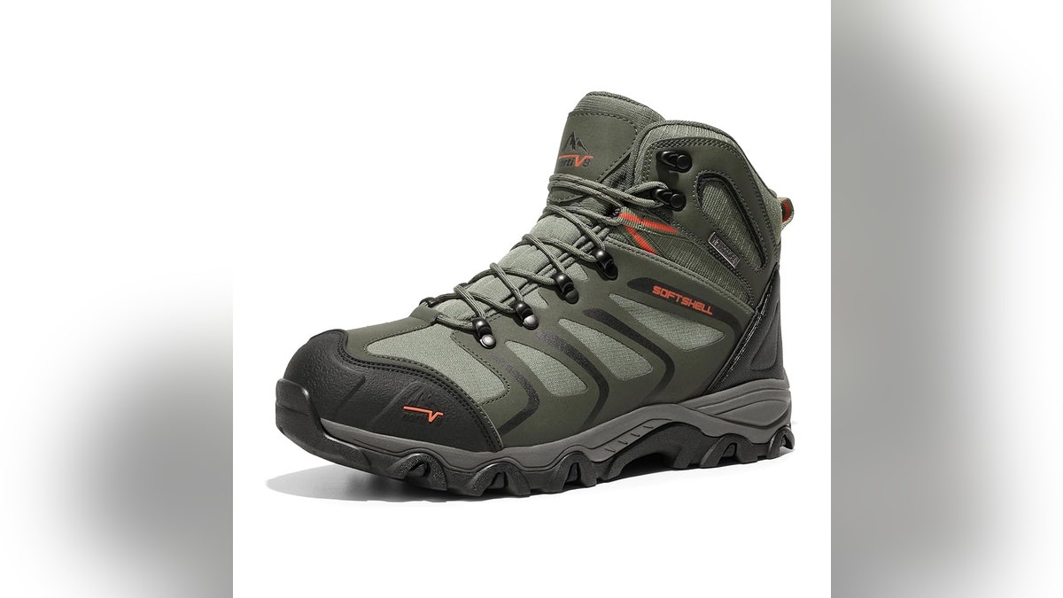 Keep your feet comfy with well-made hiking boots. 