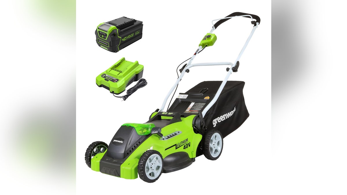 A lightweight, easy-to-use mower. 