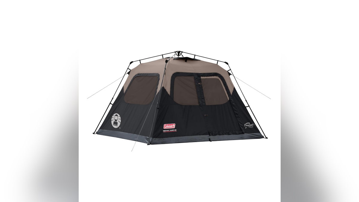 Pop this tent up in minutes.