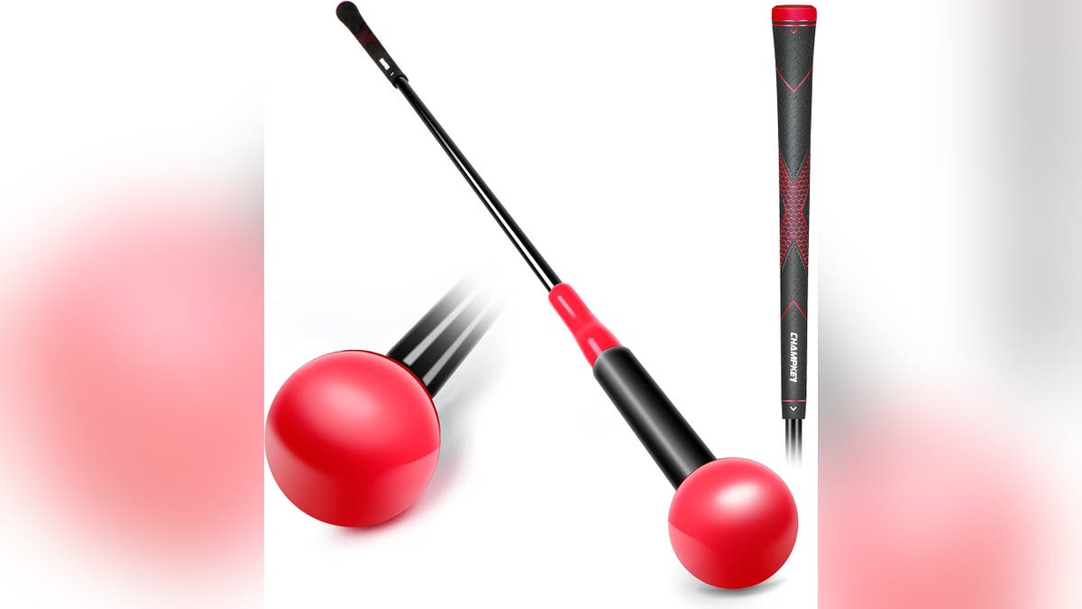 The CAMPKEY golf swinging trainer helps you get a better swing with your driver.?