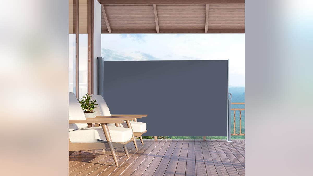If you want privacy part of the time, a retractable option is perfect.?