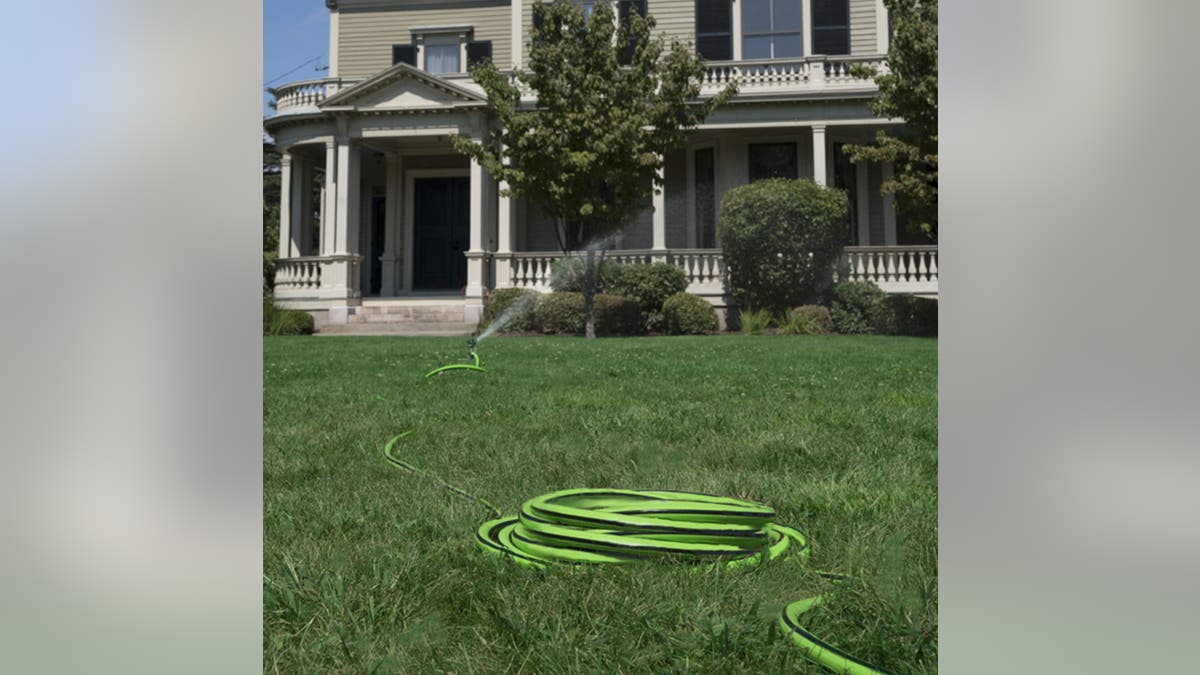 Garden hoses allow you to water your gardens frequently. 