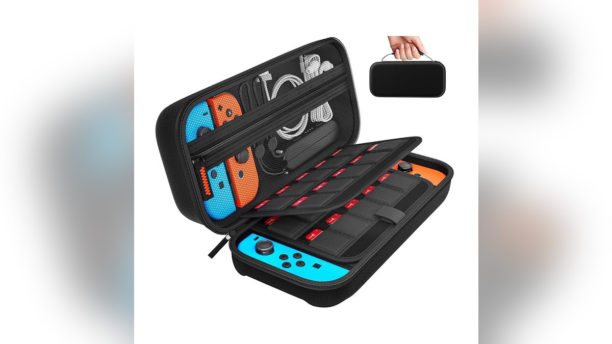 Keep your Switch safe in a carrying case. 