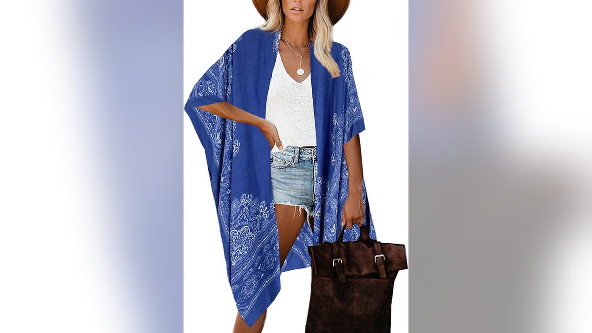 These Breezy Lane kimonos are a stylish and versatile addition to your beach wardrobe.