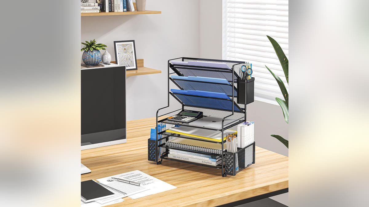 Store all your more important office items in one place. 