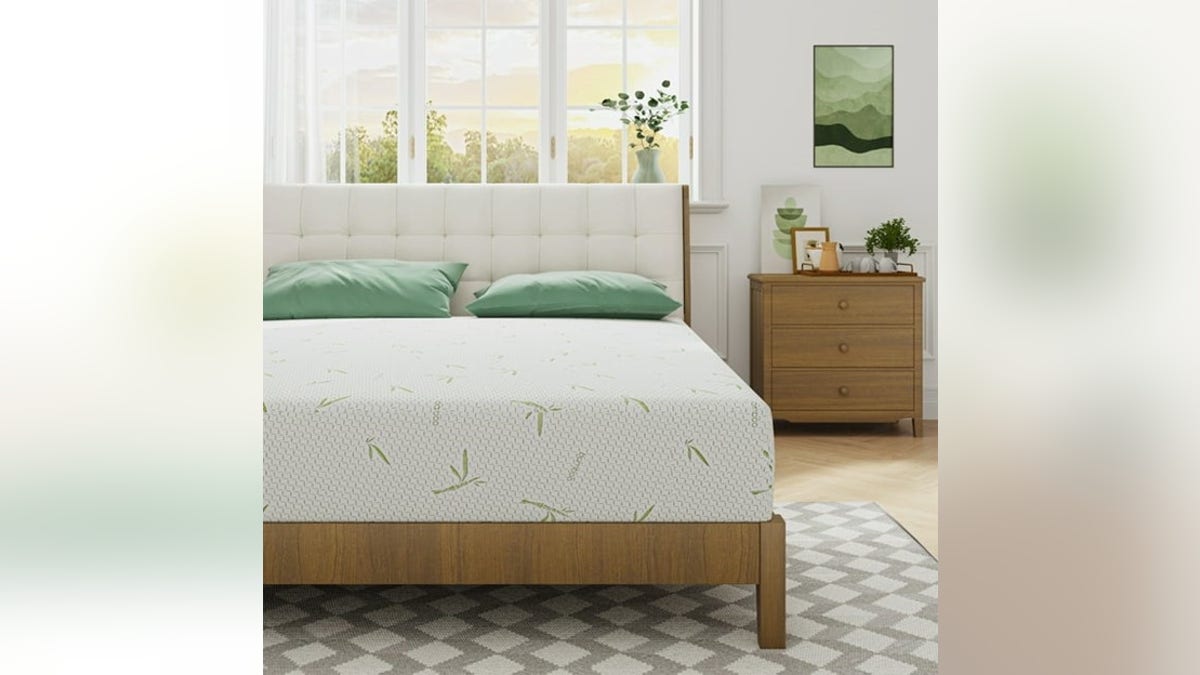 An ultra-affordable memory foam mattress. 