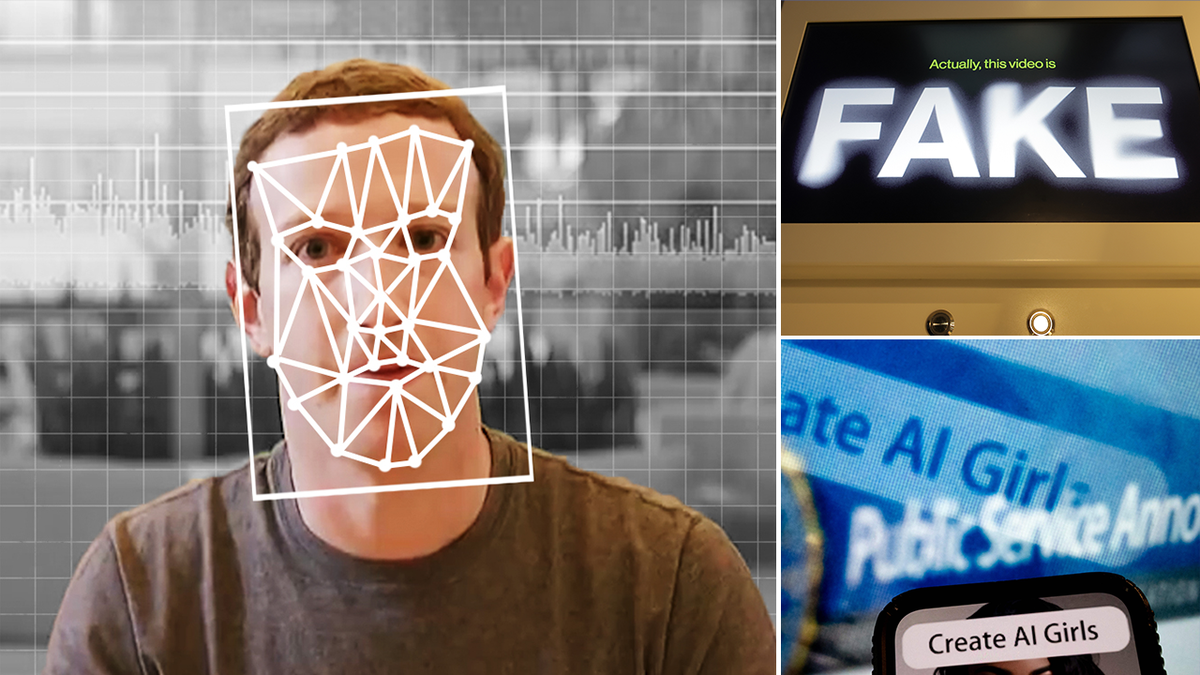 AI Deepfec of Mark Zuckerberg