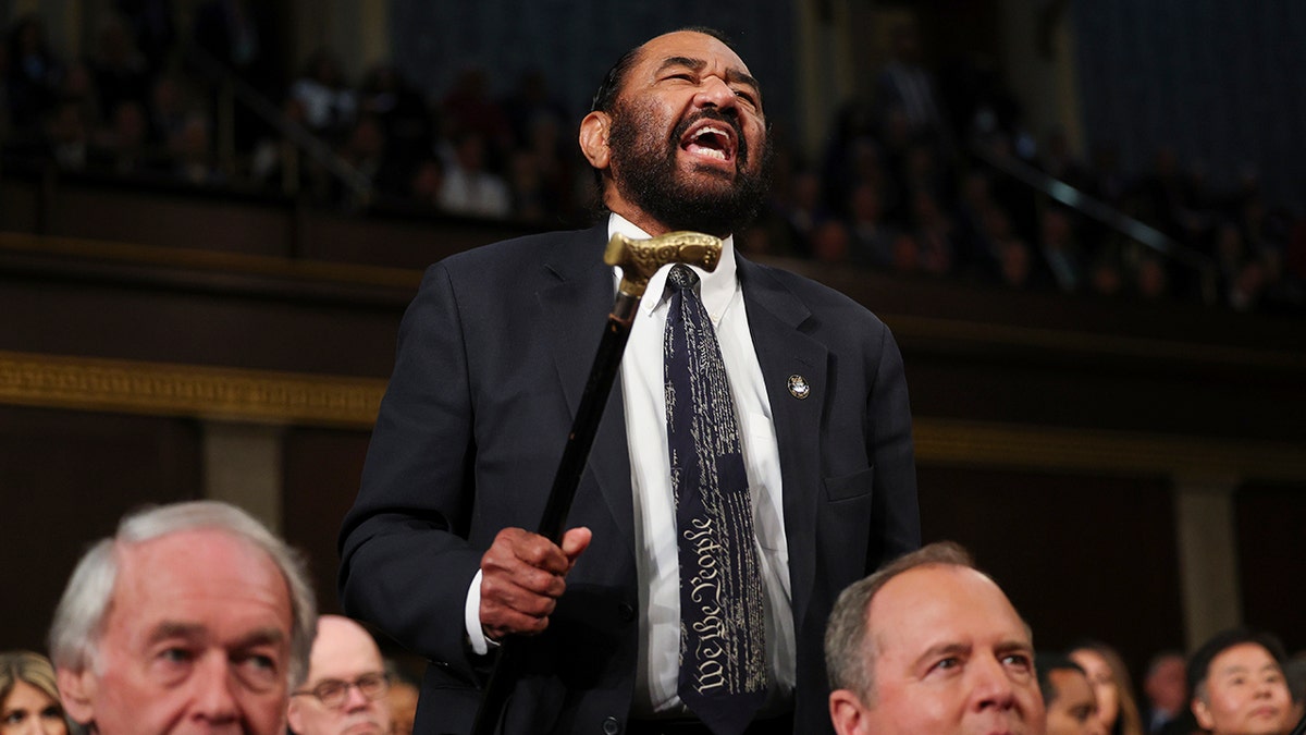 Rep. Al Green shouts to Trump