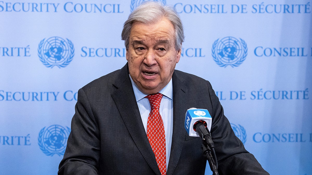 United Nations Secretary-General Antonio Guterres