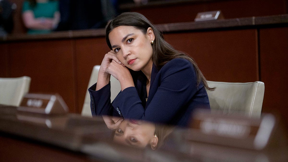 Rep. Alexandria Ocasio-Cortez, D-N.Y., in Congress.