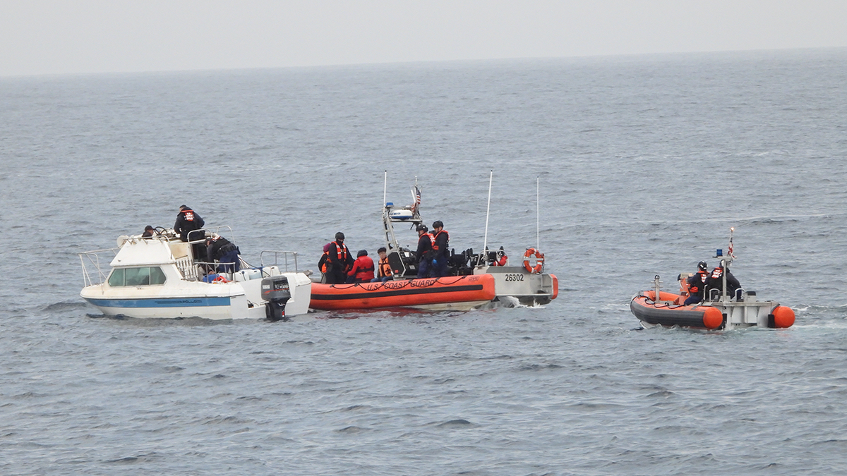 Coast Guard Cutter Haddock crew